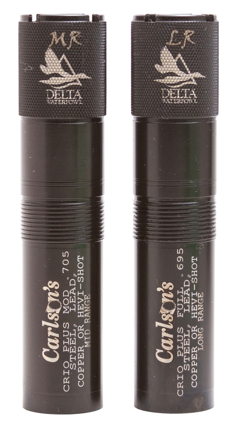 Carlson's Choke Tubes 07570 Delta Waterfowl Benelli Crio Plus 12 Gauge Mid/Long Range Knurled 17-4 Stainless Steel
