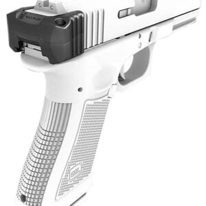 Recover Tactical GCH1701 Upper Charging Handle  Black Polymer, Compatible w/Glock Gen1-5 17/19/24/26/27/35, Gen1-4 22/23 Ambidextrous