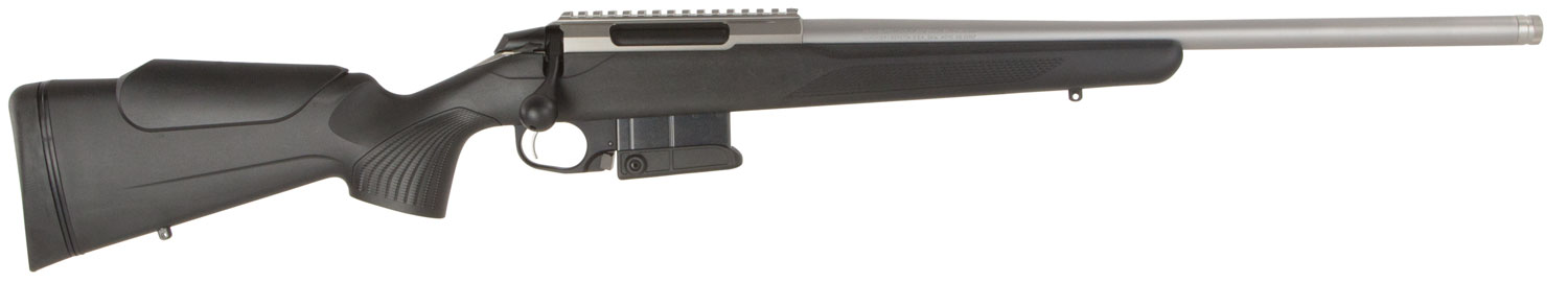 Tikka JRTXC382CAS T3x CTR Compact 6.5 Creedmoor 10+1 24" Barrel, Stainless Steel Metal Finish, Black Synthetic Stock