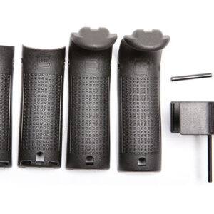 Glock 30820  Backstrap/Beavertail Set Black Polymer