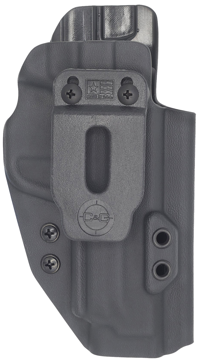 C&G Holsters 0568100 Covert IWB Black Kydex Belt Clip Fits S&W M&P 9/40 4.25" Right Hand