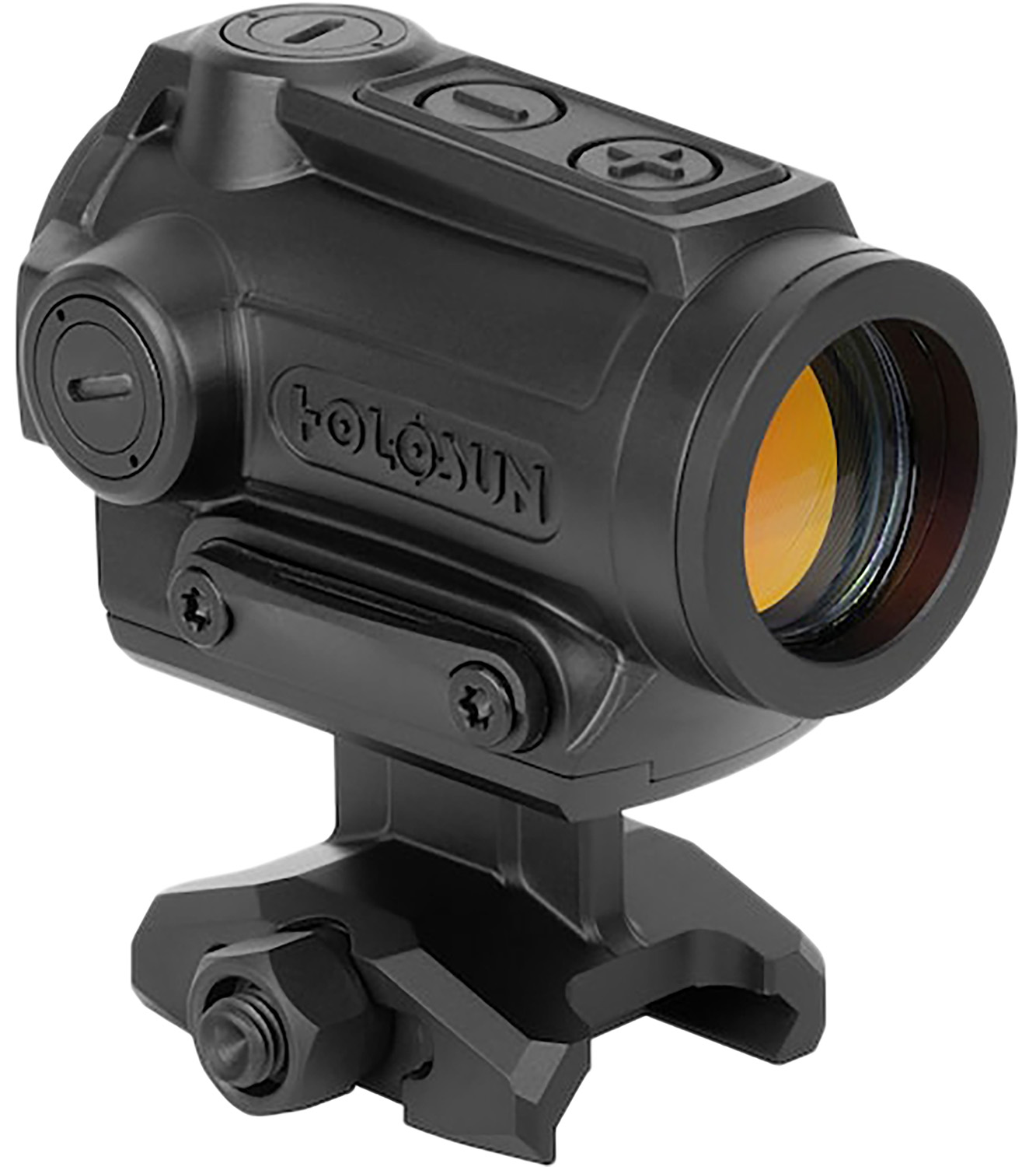 Holosun AROMRSGD Black 1x 2 MOA Gold Dot/65 MOA Circle Reticle