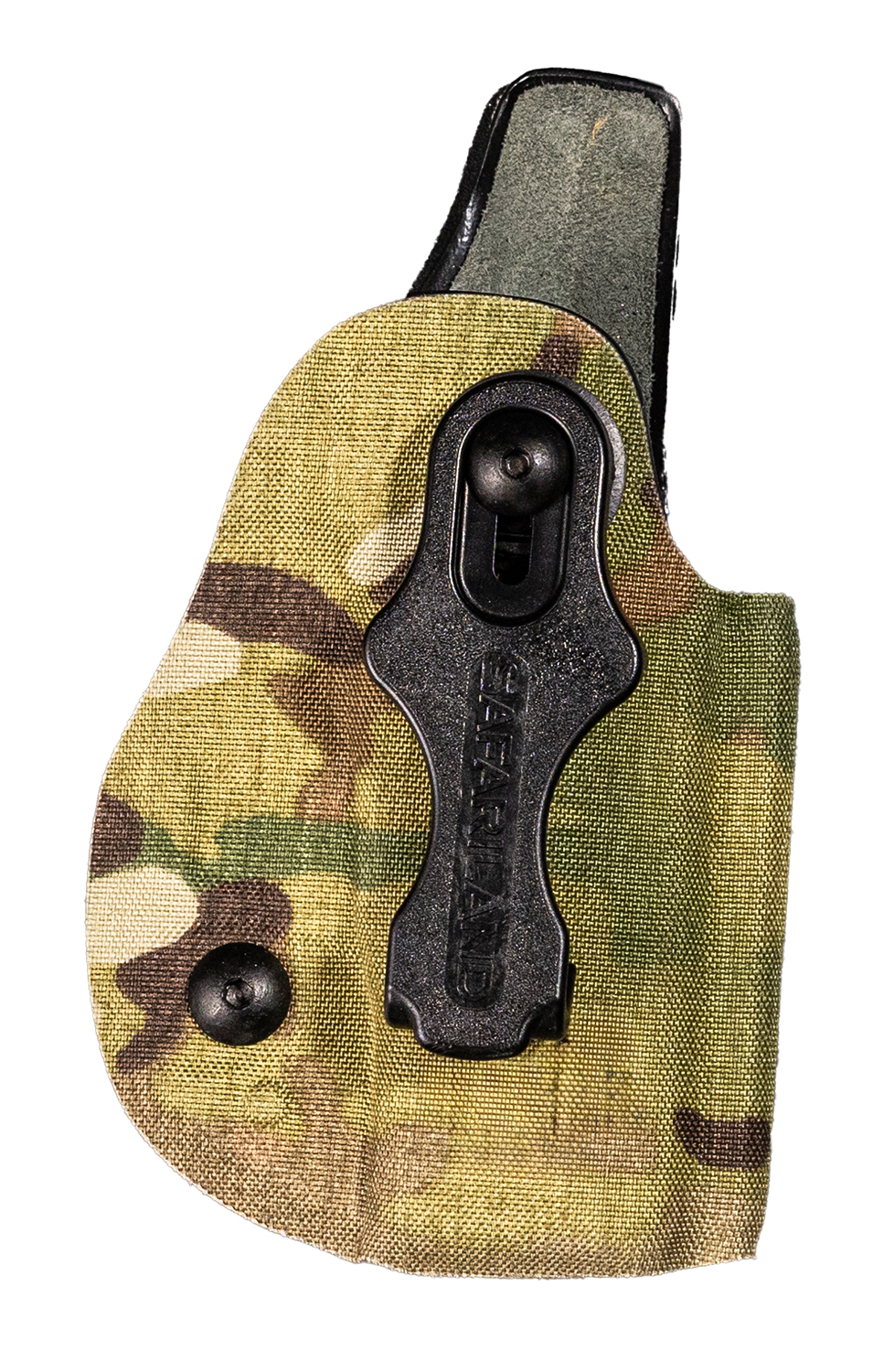 Safariland 20179701 Species IWB Multi-Cam SafariLaminate Fits SW M&P Shield/Shield+ Belt Clip Mount Right Hand