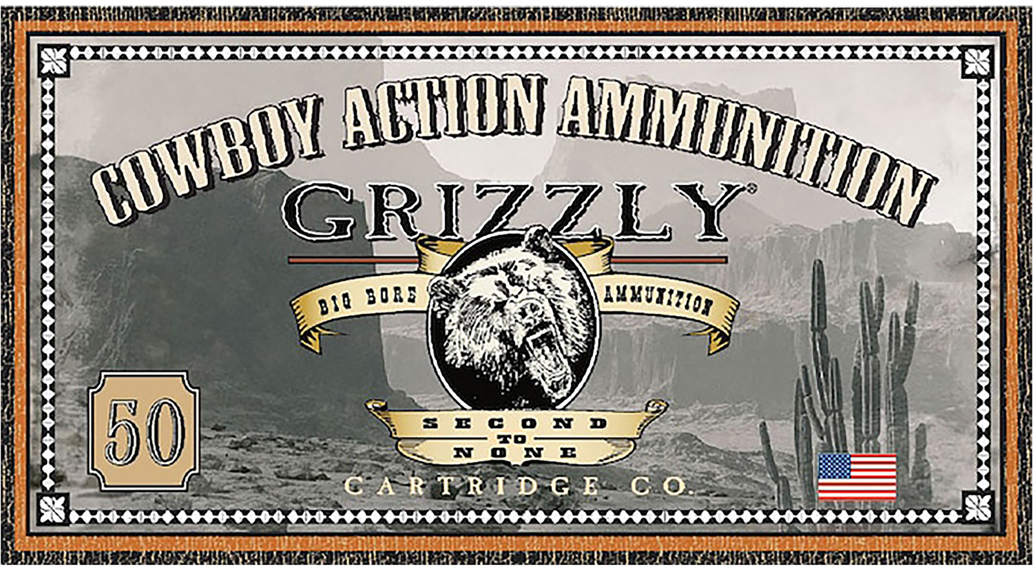 Grizzly Ammo GC38SP7 38Special 158gr Semi Wad-Cutter 50 Per Box/10 Case