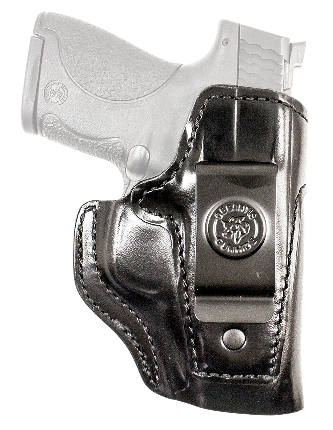 DeSantis Gunhide 127BA2WZ0 Inside Heat IWB Black Leather Fits Springfield Hellcat Pro Right Hand