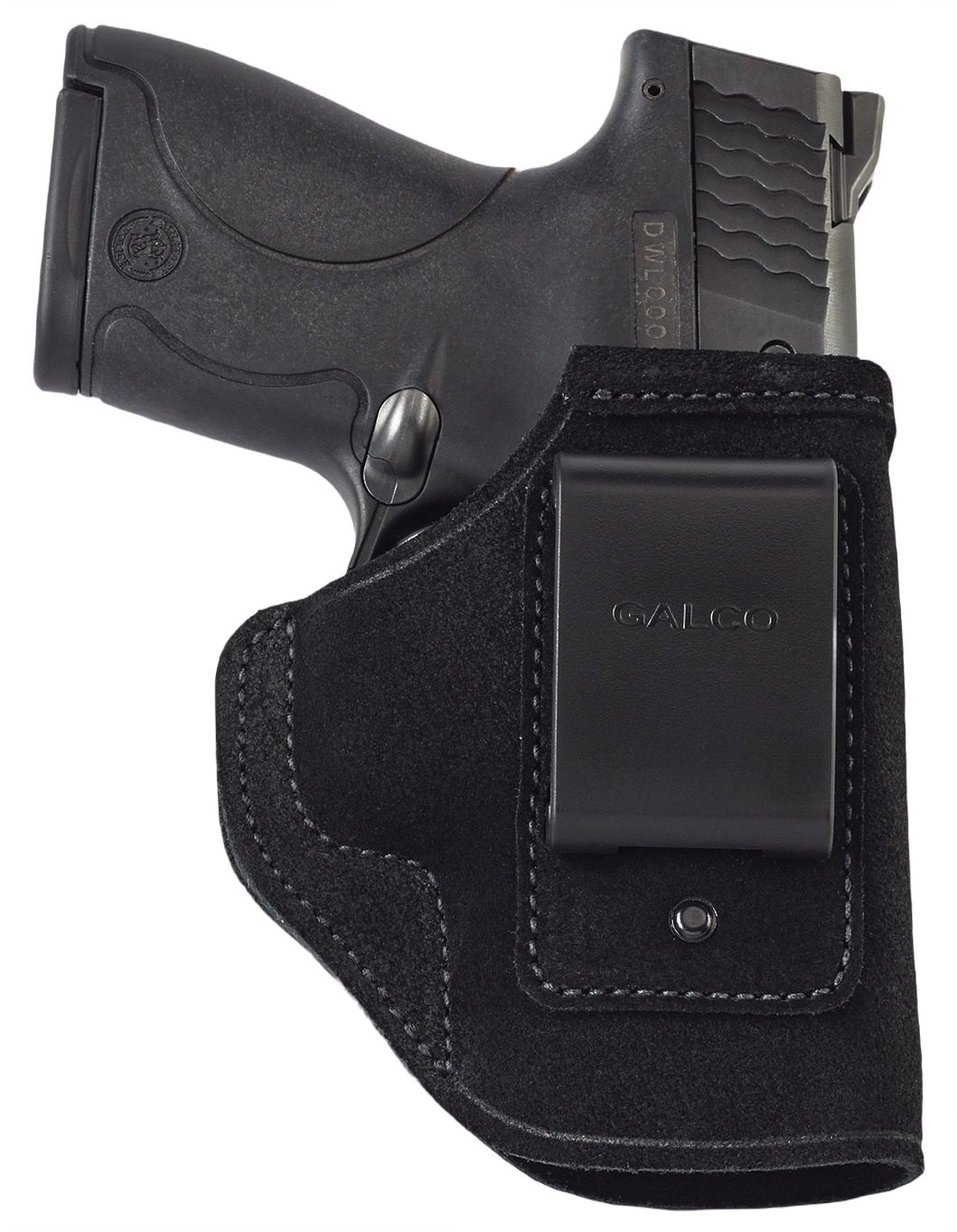 Galco STO652RB Stow-N-Go IWB Black Steerhide Fits M&P Shield 3" 9/40 & 2.0" 9/40 Right Hand