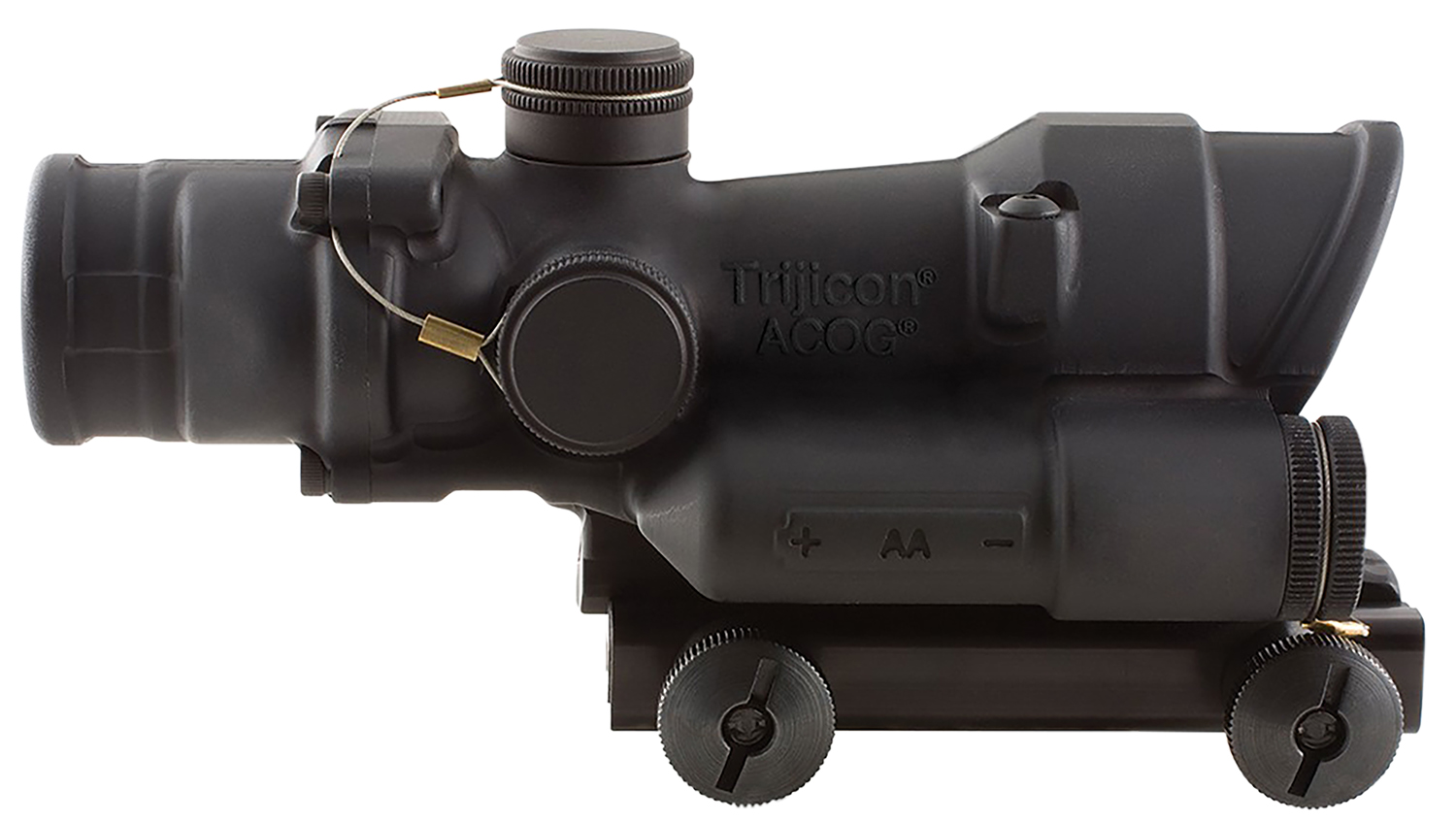 Trijicon 100394 ACOG Matte Black 4x32mm LED Illuminated Red Horseshoe Dot 223/556 Reticle