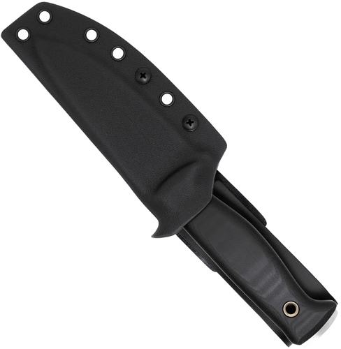 COBRATEC BACK COUNTRY 4.5" - BLACK W/KYDEX SHEATH 8.1OZ - Image 2