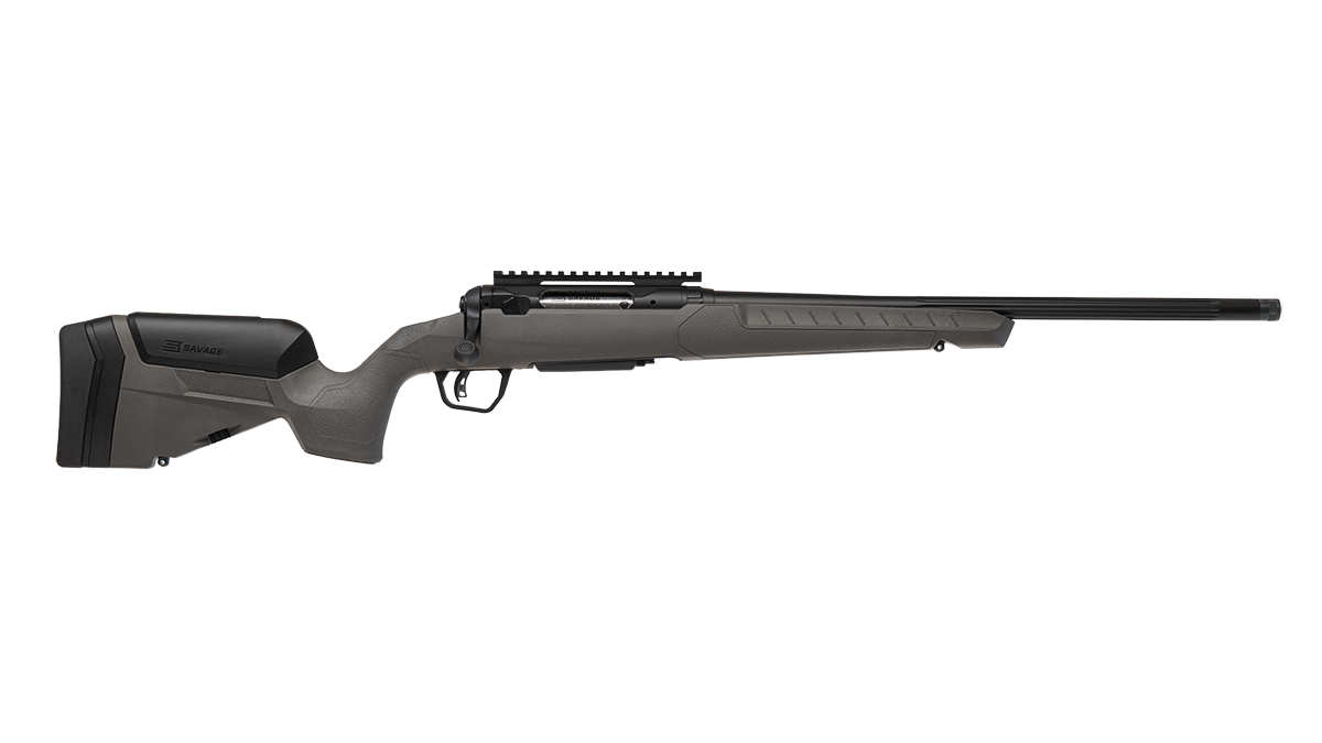 SAVAGE 110 TRAILBLAZER 308WIN RIFLE 20" FLUTED/T.B. FDG, TROPHY STOCK, 4RD