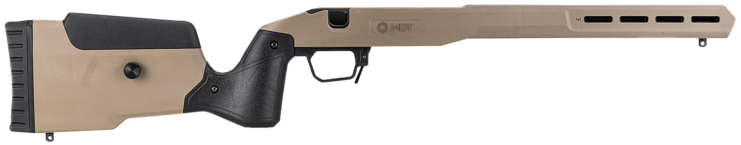Mdt Sporting Goods Inc 105825FDE MDT Field Stock Flat Dark Earth Remington 700/ Short Action 32.22"