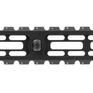 Leapers TLUMA03 ARCA Rail 6 Slot M-LOK Matte Black Anodized Aluminum 9.40" Long M-LOK Mount