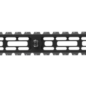 Leapers TLUMA04 ARCA Rail 9 Slot M-LOK  Matte Black Anodized Aluminum 14.20" Long M-LOK Mount