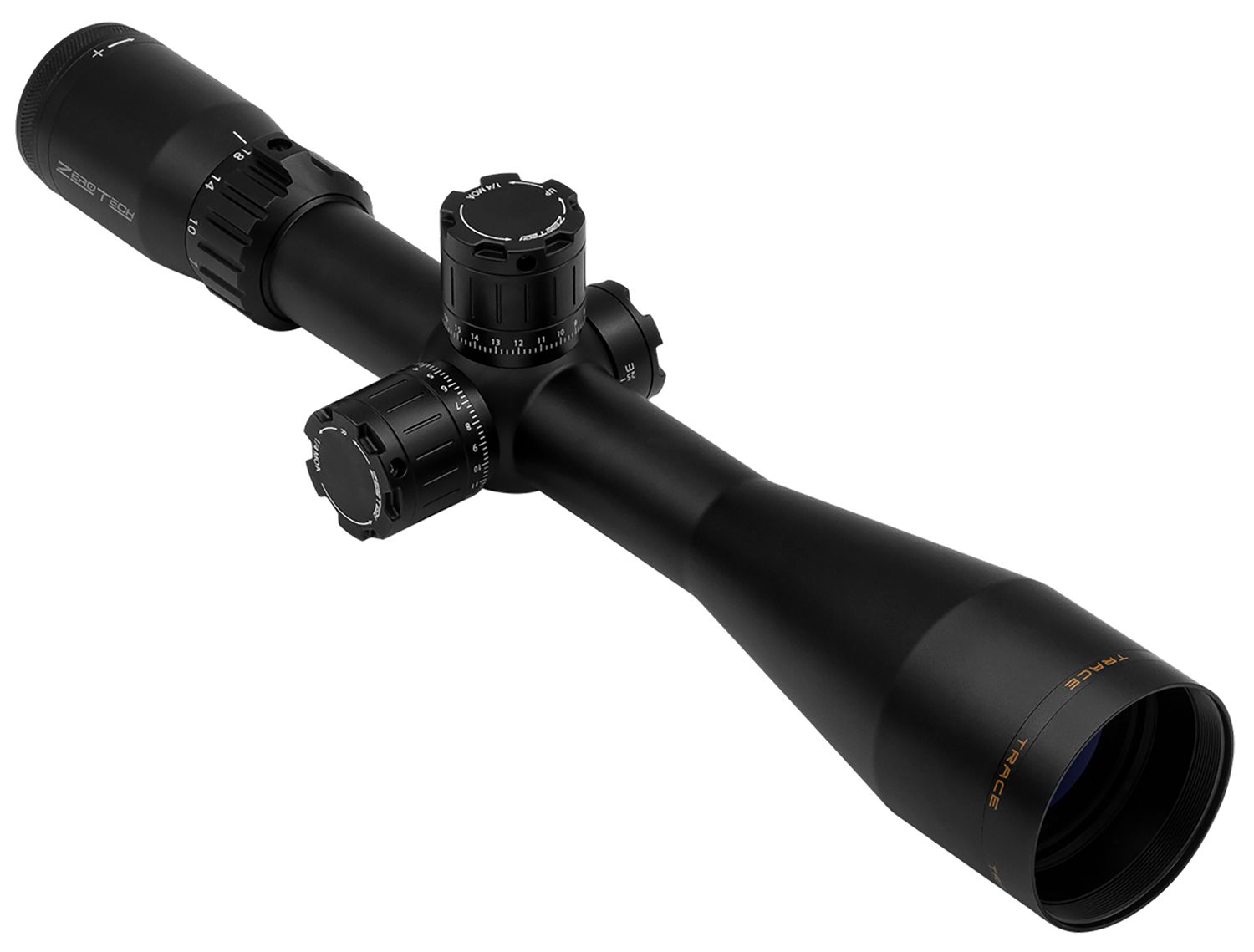 Zero Tech Optics TR4275FM Trace Black 4.5-27x 50mm 30mm Tube RMG Reticle