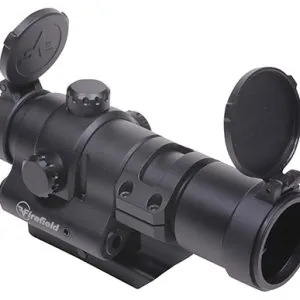 Firefield FF26027 Impulse 1x28 Red Dot Sight w/Red Laser Matte Black 2 MOA Red/Green Dot/60 MOA Circle