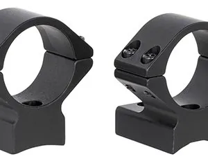 Talley 930765 Winchester XPR Scope Mount/Ring Combo Black 1" Low 0 MOA
