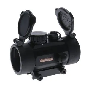 TruGlo TGTG8040B Traditional  Anodized Matte Black 1x40mm 5 MOA Red Dot Reticle