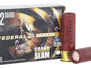 Federal PFCX157F5 Premium Grand Slam 12 Gauge 3" 1 3/4 oz 5 Shot 10 Per Box/ 25 Cs