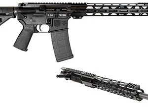 Diamondback DB1721K001 DB15 Combo 5.56x45mm NATO & 300 Blackout 16" 30+1, Black, Carbon Rec, 12" M-LOK Handguard, Magpul Carbine Stock & Grip, Includes 2 Uppers