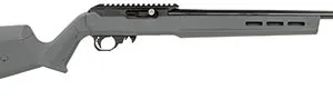 Black Rain Ordnance BRO22HSTG Hunter  Full Size 22 LR 10+1 18" Blued Threaded Chrome-Moly Steel Barrel, Blued Aluminum w/Accessory Rail Receiver, Stealth Gray Magpul X-22 Hunter Stock, Right Hand