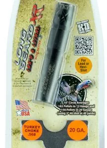 Carlson's Choke Tubes 70155 Long Beard Turkey  20 Gauge Turkey Ported 17-4 Stainless Steel