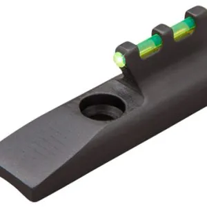 TruGlo TG965G Rimfire Pistol Front Sight  Black | Green Fiber Optic Front Sight