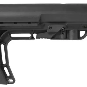 Mission First Tactical BMSMIL Battlelink Minimalist Stock Collapsible Black Synthetic for AR-15, M16, M4 with Mil-Spec Tube (Tube Not Included)