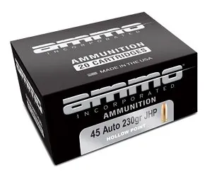AMMO INC 45 ACP 230GR XTP JHP 20/200