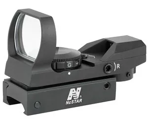 NCSTAR RED/GRN DOT REFLEX SIGHT BLK