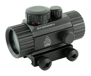 UTG RED/GRN RD W/PICT MNT DECK