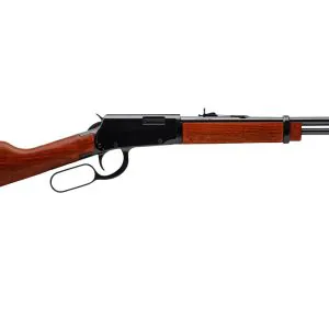 Rossi Rio Bravo Lever Action Rifle - Black | .22 LR | 18" Barrel | 15rd | German Beechwood Stock & Forend