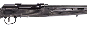 SAVAGE ARMS A22 22LR BL/LAM 22" T'HOLE STK